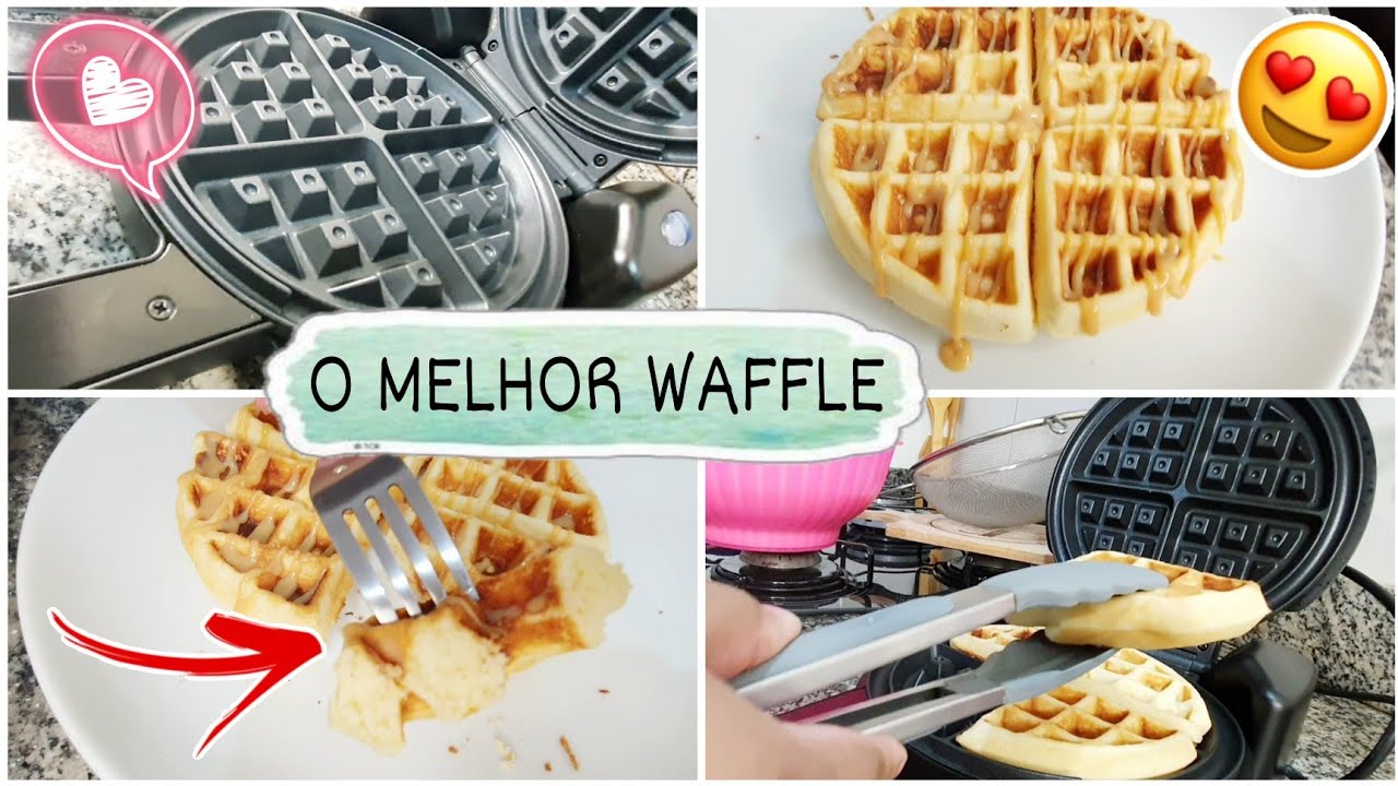 Como está a máquina de waffle da OSTER atualmente + A melhor receita de waffle que você já viu😍