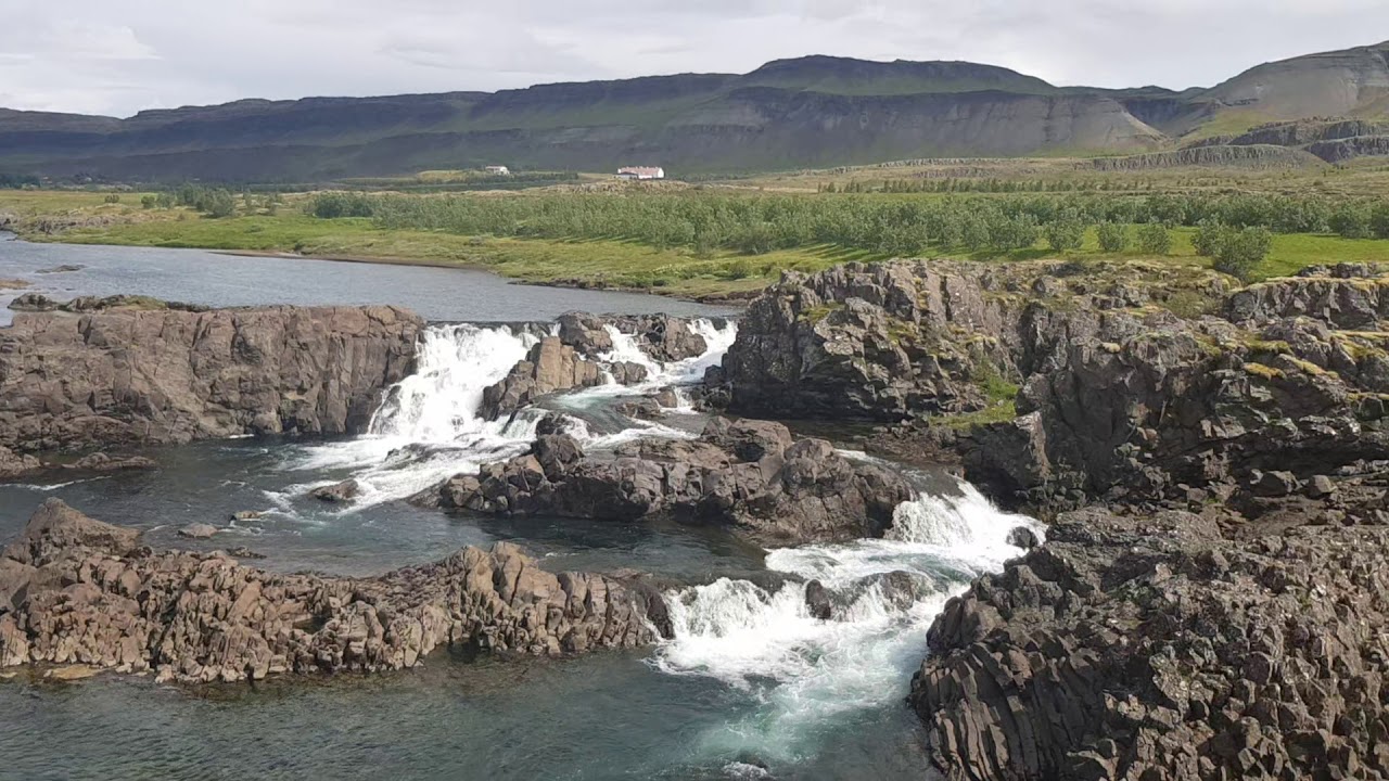 Cascadas De Glanni Islandia Youtube 
