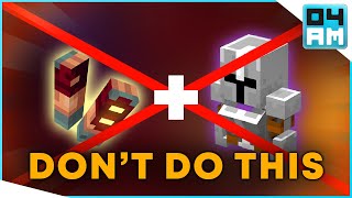DON'T DO THIS: Fighter's Bindings + Renegade Armor Combo is BAD and Why in Minecraft Dungeons