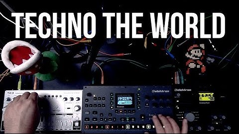Behringer TD-3 + Elektron Octatrack + Analog Heat MK2 // Jam 2 #technotheworld