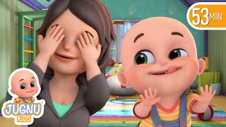 Peek A Boo Song, Abc More Nursery Rhymes Kids Songs - Jugnu Kids