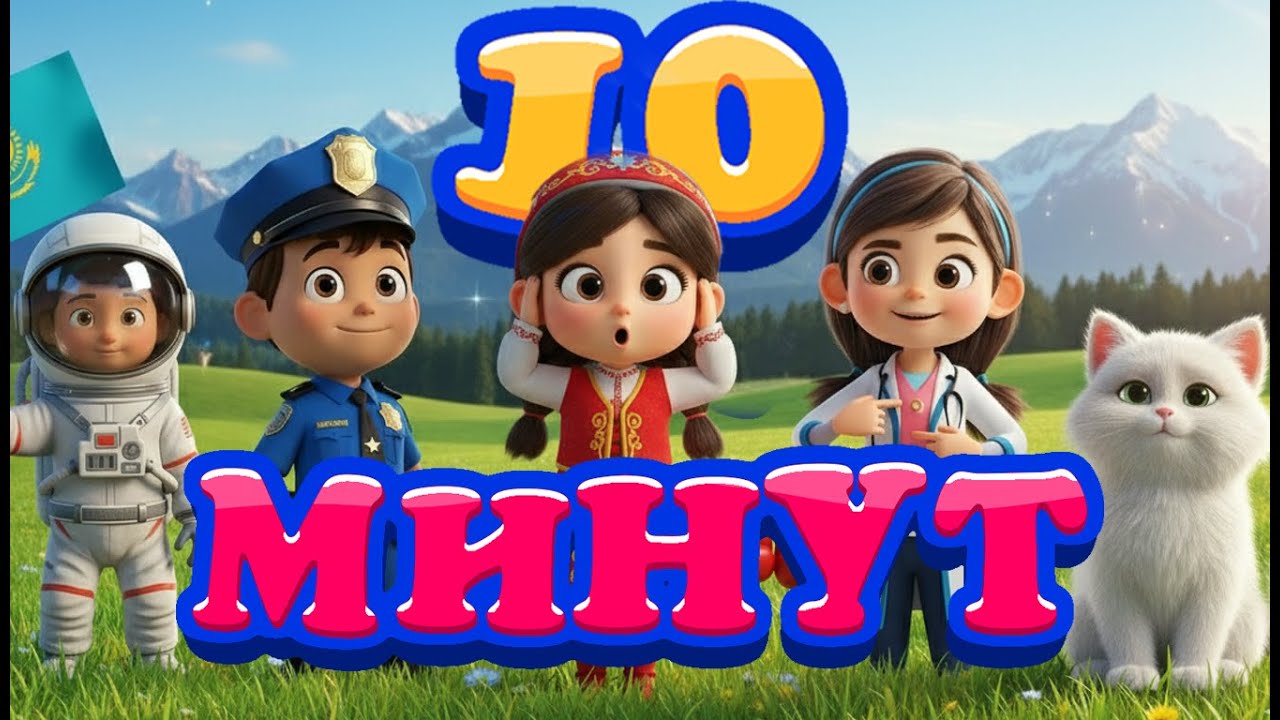 БАЛАЛАР ӘНДЕРІ | КІМ БОЛАСЫҢ? | ЖАНУАРЛАР | МЫСЫҒЫМ | КҮШІГІМ | AI-BALA | Казакша мультик