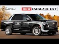 2022 Cadillac Escalade EXT Sport rendered As New Luxury Truck based on 2021 Platinum Model