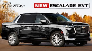 2022 Cadillac Escalade EXT Sport rendered As New Luxury Truck based on 2021 Platinum Model