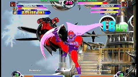 MvC2 Online (360): Brett (MSP) vs ForRevGreen (MSP) 6 .:10.23.09:.
