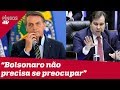 Maia diz que Bolsonaro não precisa se preocupar com impeachment