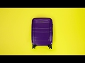 Brookstone 20 hardside carryon luggage with charging ports