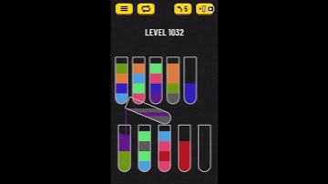 Water Sort Puzzle Level 1032