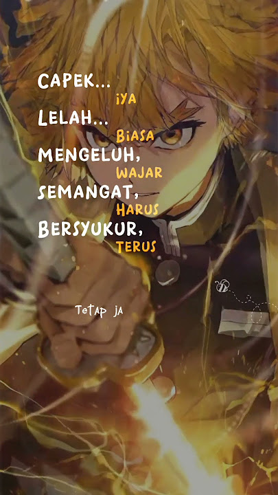 quotes anime terbaru || (cover apa aku pernah mengeluh ) renege  #animasiindonesia #shorts