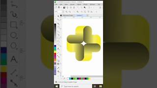 coreldraw logo deign | coreldraw | coreldraw logo | #critive #drawing