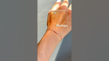 never mess with a loyal gf | Morse Code Hidden Name Bracelet with Pearls #shorts