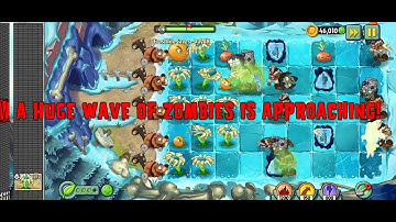 Plants vs Zombies 2 - Frostbite Caves - Day 18 - 2022