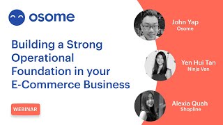 Building a Strong Foundation in your E-Commerce Business