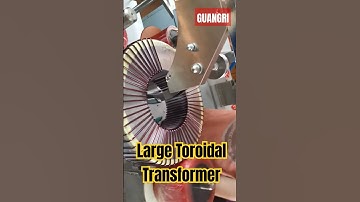 large toroidal transformer #toroidalcoilwindingmachine #windingmachine #transformer #manufacturer