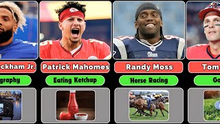The biggest HOBBIES of famous NFL players...!