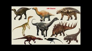 اسماء جميع الديناصورات المنقرضة التي اكتشفها الانسان