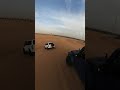 Nissan Patrol VTC Y61 and Jeep Wrangler Rubicon JLU taking over the desert of Abu dhabi