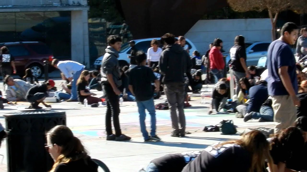 Chalk festival in Pomona YouTube