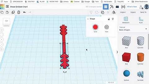 Creating Snowflakes in Tinkercad