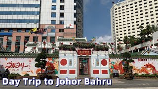 Malaysia, Johor Bahru - Day Trip | Exploring and Eating l Hari Raya Bazaar@City Square Mall