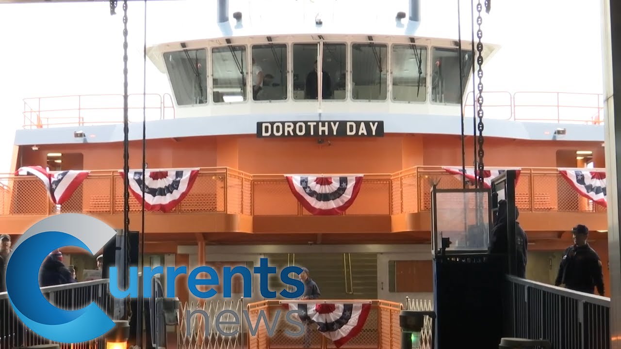 Dorothy Day Staten Island Ferry Makes Inaugural Ride