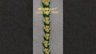 How make to bracelet collection 🧡 beautiful #diy #trending #handmade #bracelet #youtubeshorts #knot