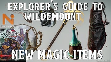New Magic Items in Explorer