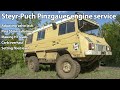 Pinzgauer 710K engine service