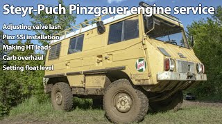 Pinzgauer 710K engine service