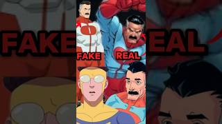 Omni-Man’s suit was NEVER red and white… and fans are just realizing it 😱😳| #shorts #invincible#mark