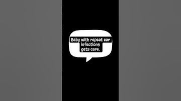 Baby with repeat ear infections gets care! #Babies #Chirocare#Earinfections #shorts