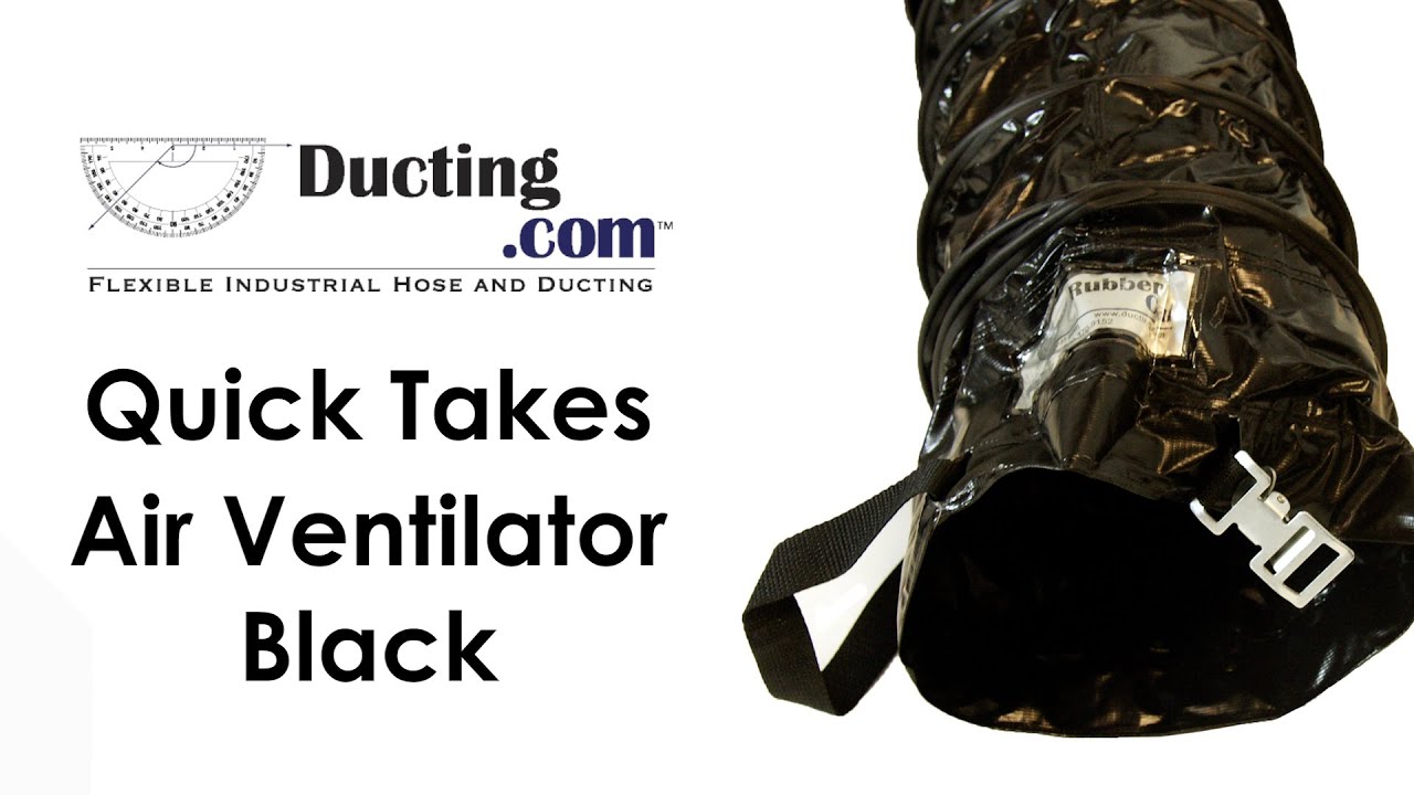 Quick Take: Air Ventilator Black Flexible Ducting