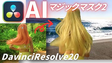 ダビン家🏠️【AI進化】新時代へ！！グリーンバックなしで合成できる神機能を解説【DaVinci Resolve 20】