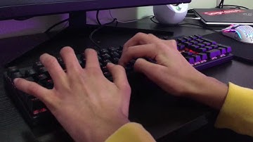 Steelseires apex pro sound test(custom keycaps)