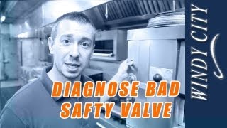 How to diagnose bad safety valve on Pizza oven tutorial DIY Windy City Restaurant Equipment Parts