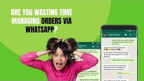 Wikimenu: Delivery system via Whatsapp