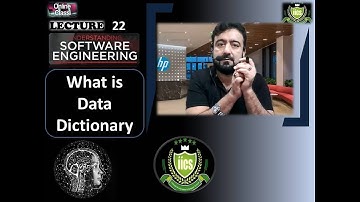 Software Engineering | Lec-22 | Data Dictionary | By Javed Sir | IICS College