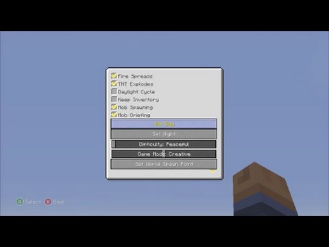 ☆Minecraft Xbox 360 + PS3: TU25 Update How To Enable NEW Classic