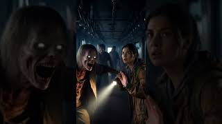 Abandoned train #ai #thelastofus #horror #thriller #survival #fyp #viral #apocalypse