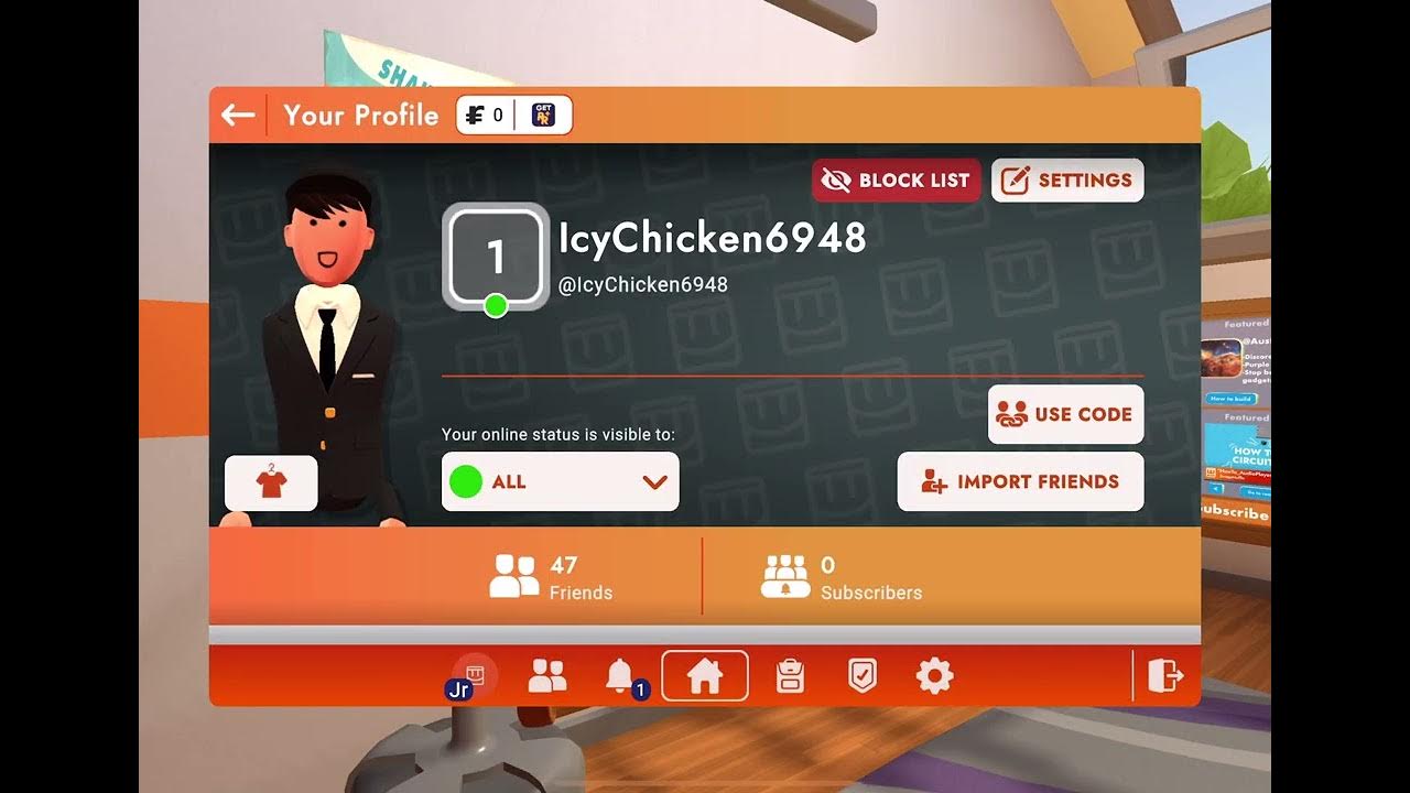 Rec room junior accounts be like YouTube