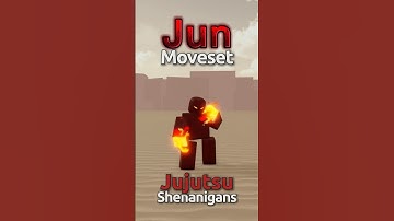 JUN MOVESET IN JJS! #jujutsushenanigans #roblox #foryou #jjk #jjs #skillbuilder #anime