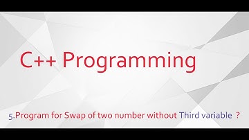 5.Program to Swap of two numbers without third variable in C++ | C++ programming | Procoder