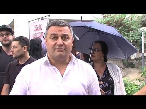 „ირაკლი ალასანია - თავისუფალმა დემოკრატებმა\" მზიურთან აქცია გამართეს