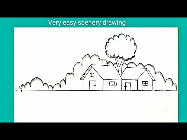 How To Draw Easy Scenery For Kids l Easy Scenery Drawing For Kids l Scenery  Drawing l Drawing Coloring Art - video Dailymotion