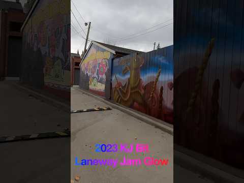 KJ Bit alley way jam 2023 ..   #streetart #graffitialley #graffiti #art #graffitiworld