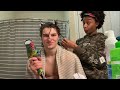 COLE DOES JOMILAS HAIR ROUTINE!!!