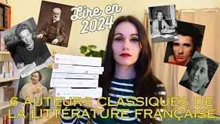 Lire en 2024  | 6 classiques de la littérature française