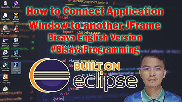 How to Connect Application Window to another JFrame in Eclipse IDE PART 3 - Bisaya Programming