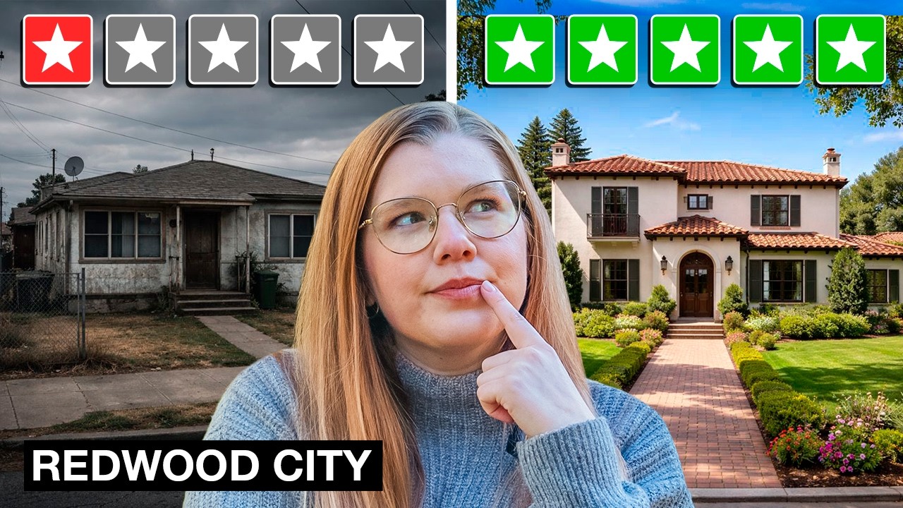 I Ranked Redwood City's BEST & WORST Neighborhoods
