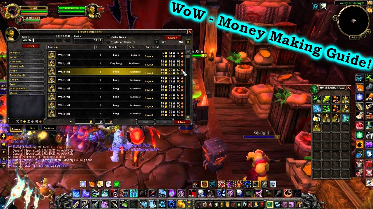 AMAZING Money Making Guide 4.3 (World Of Warcraft) - YouTube